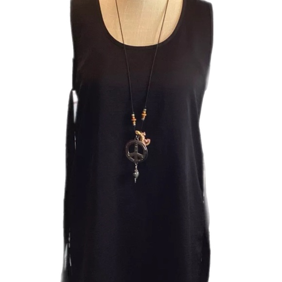 Society of Rational Dress S Black Simple Dress Size Small. Unique. - Picture 14 of 16